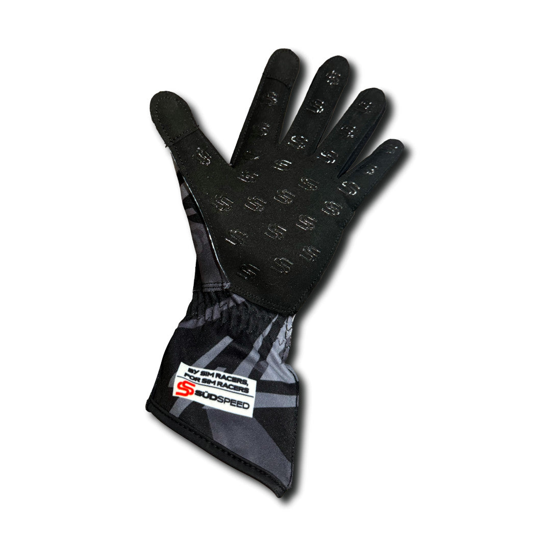Südspeed Blackout Sim Racing Gloves